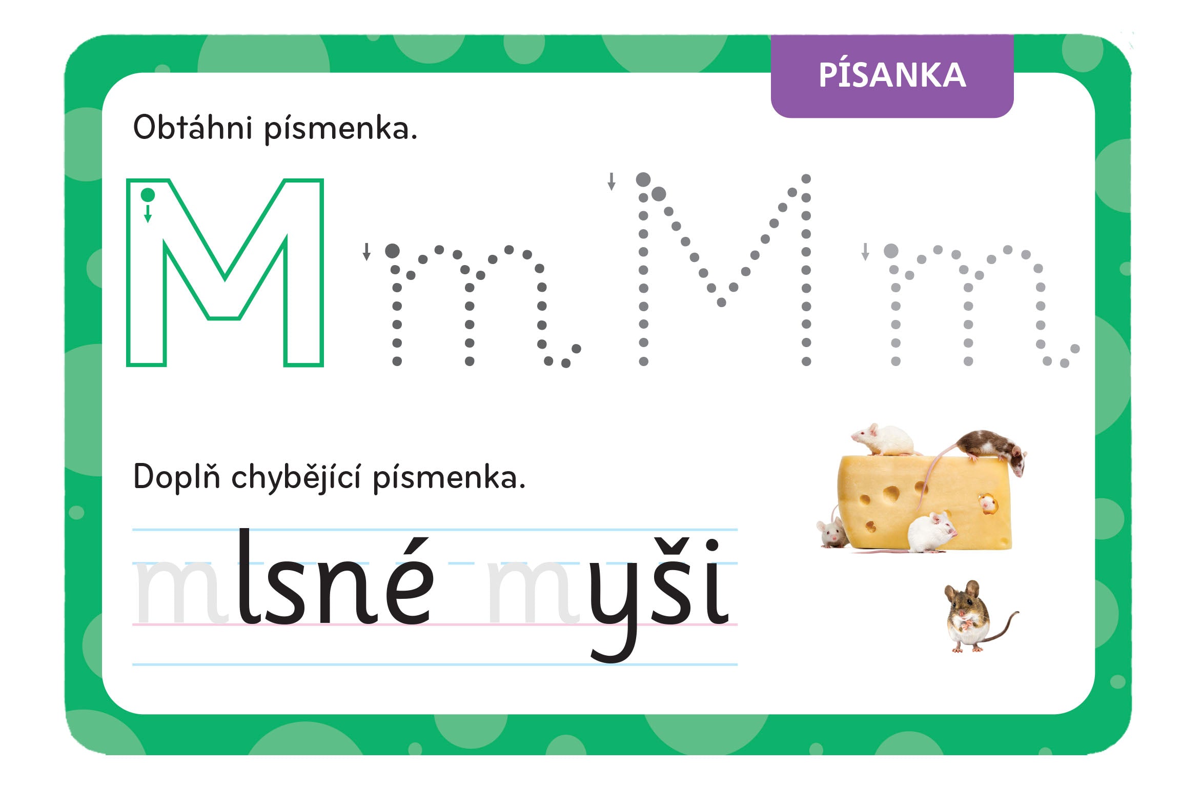 Kouzelný tablet & stíratelné karty – První PÍSANKA