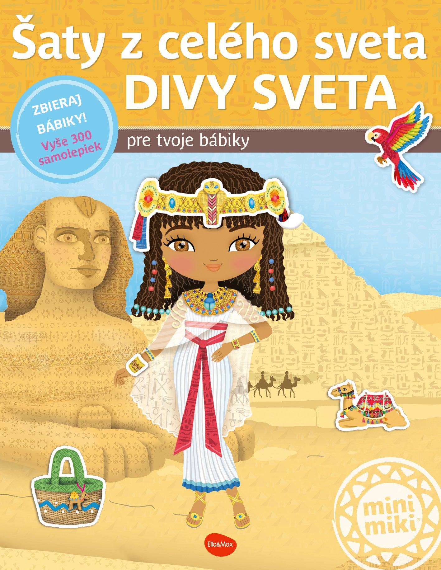 Šaty z celého sveta DIVY SVETA – Kniha samolepiek