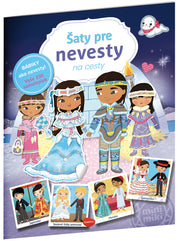 Na cesty: ŠATY PRE NEVESTY – Kniha se samolepkami