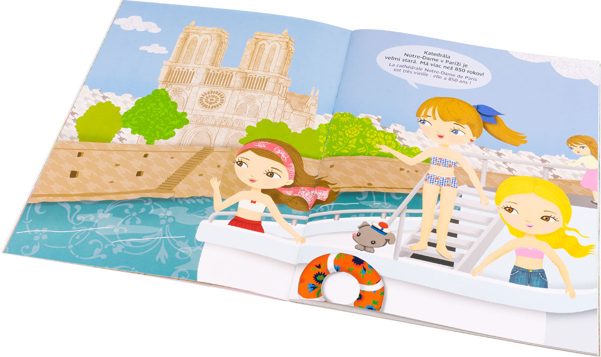 Šaty pre EMMU – Kniha samolepiek     