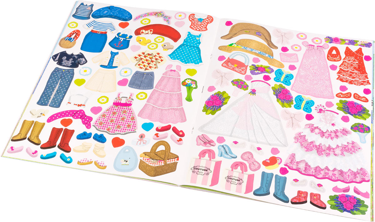 Šaty pre EMMU – Kniha samolepiek     