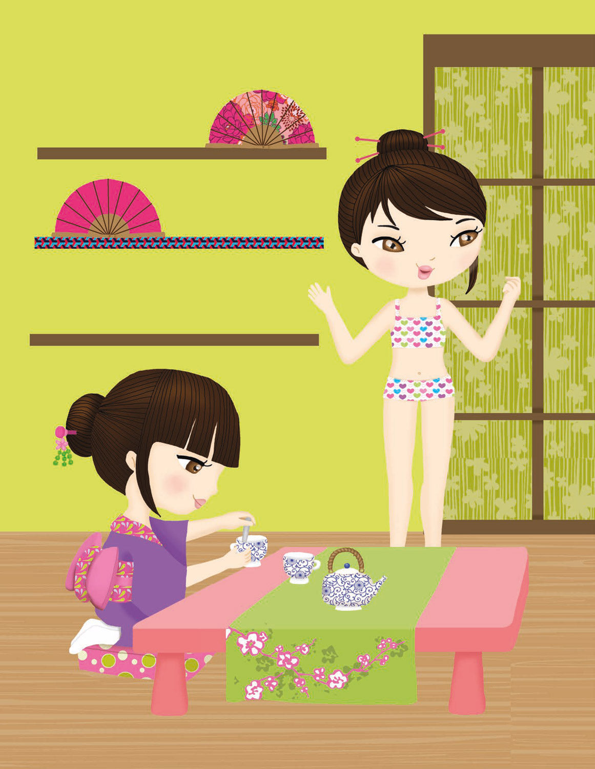 Šaty pre AKIKO ─ Kniha samolepiek