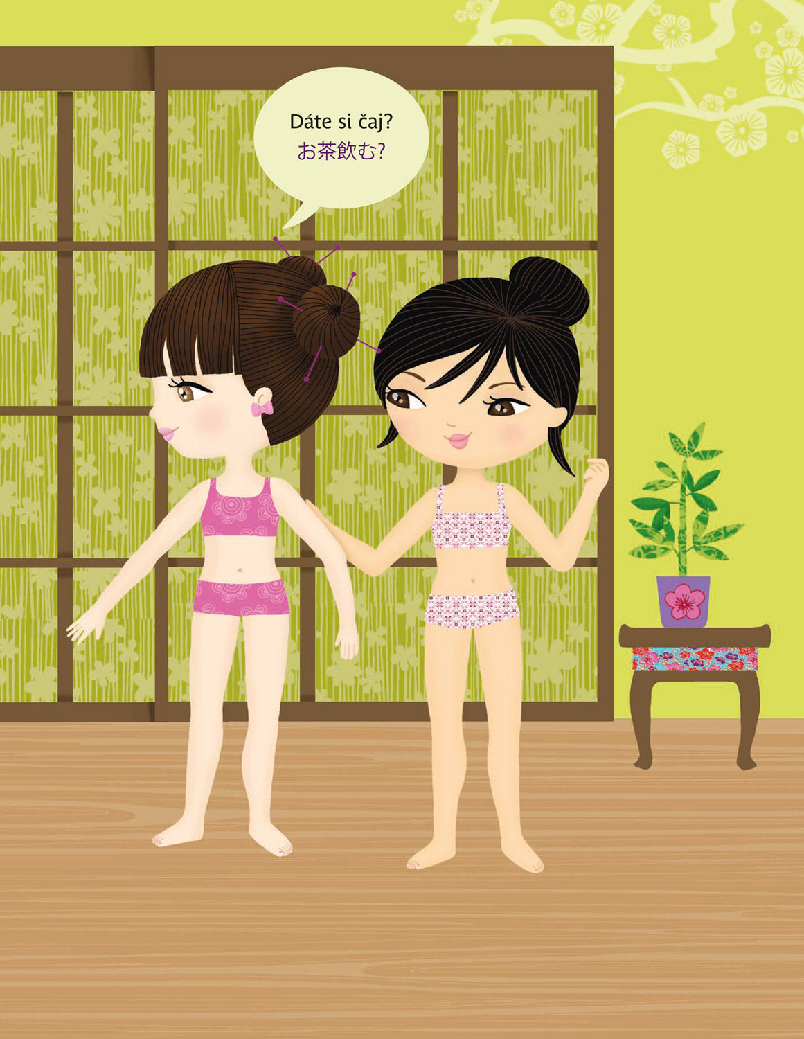 Šaty pre AKIKO ─ Kniha samolepiek