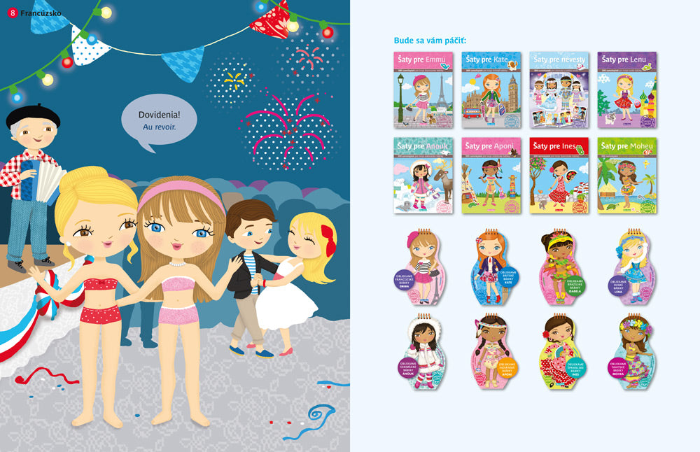 Šaty pre NEVESTY – Kniha samolepiek