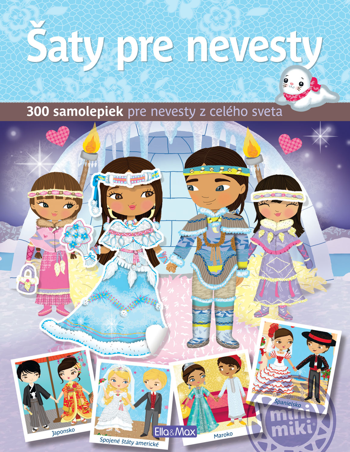 Šaty pre NEVESTY – Kniha samolepiek