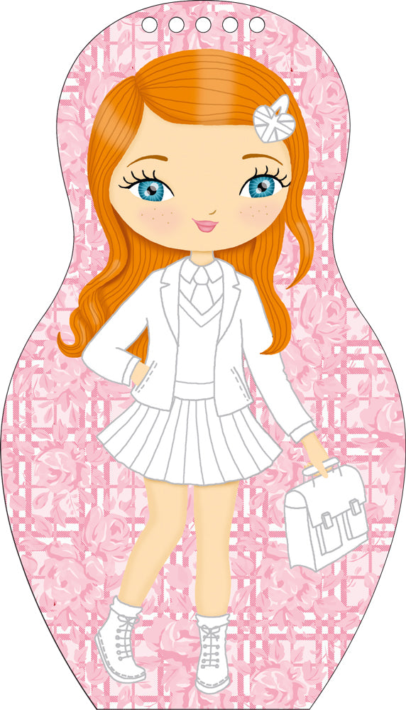 Obliekame britské bábiky KATE – Maľovanky