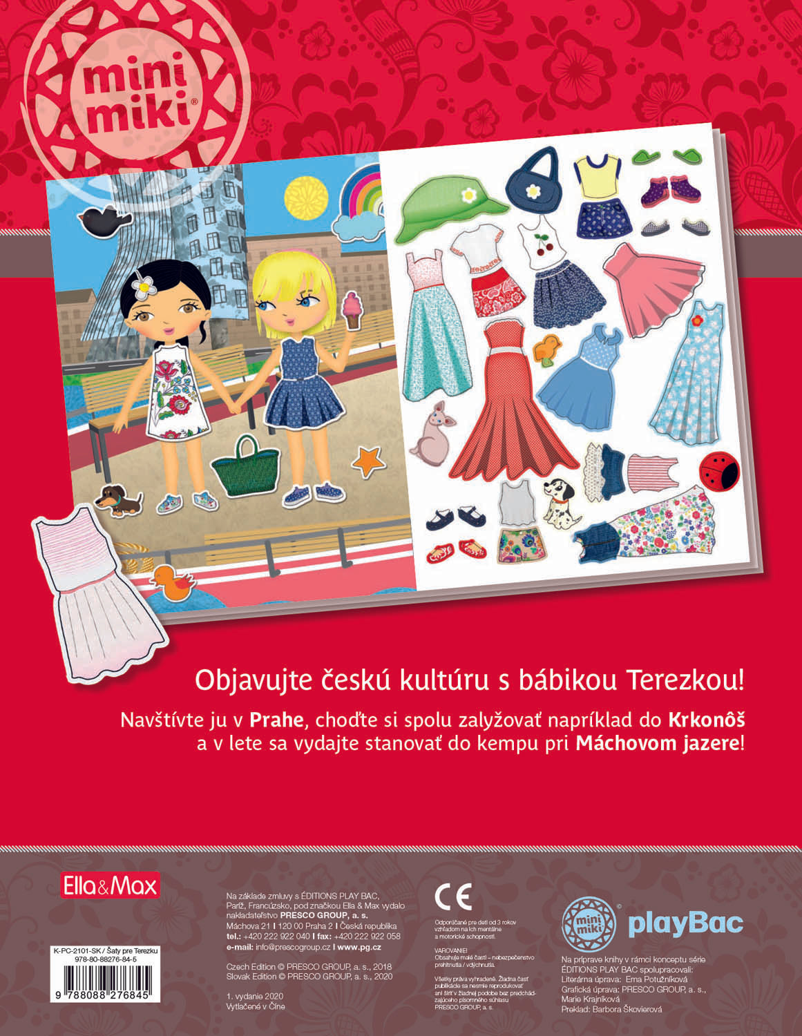 Šaty pre TEREZKU – Kniha samolepiek