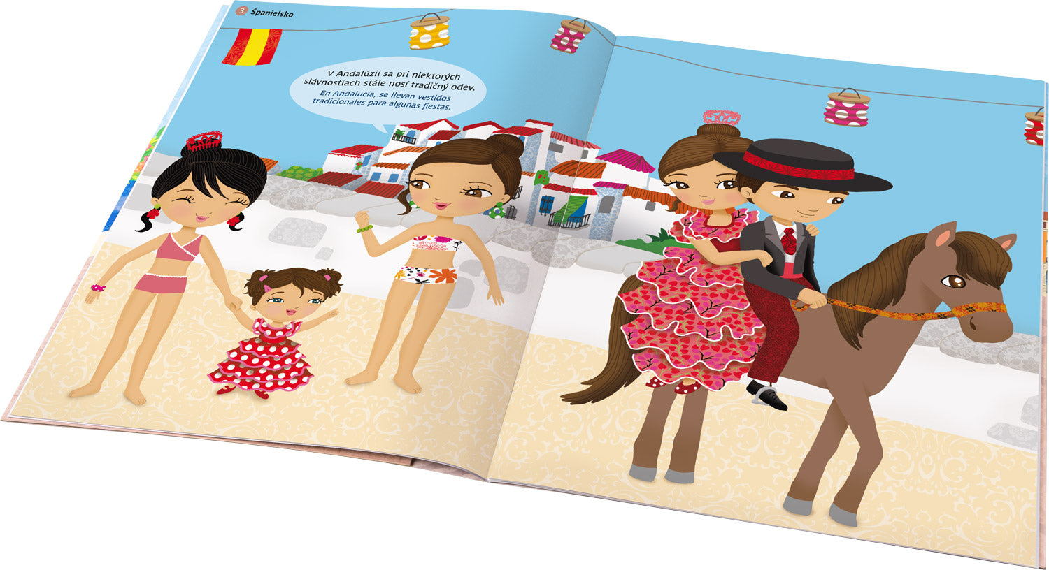 Šaty z celého sveta  – Kniha samolepiek