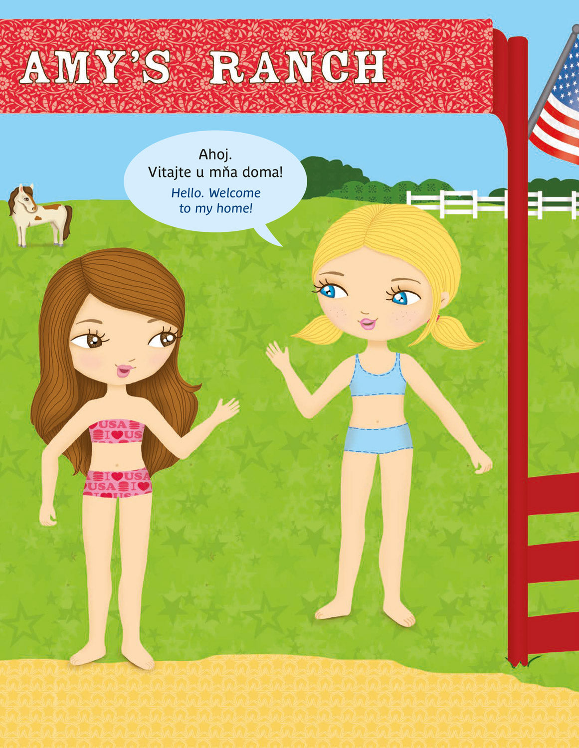 Šaty pre AMY ─ Kniha samolepiek