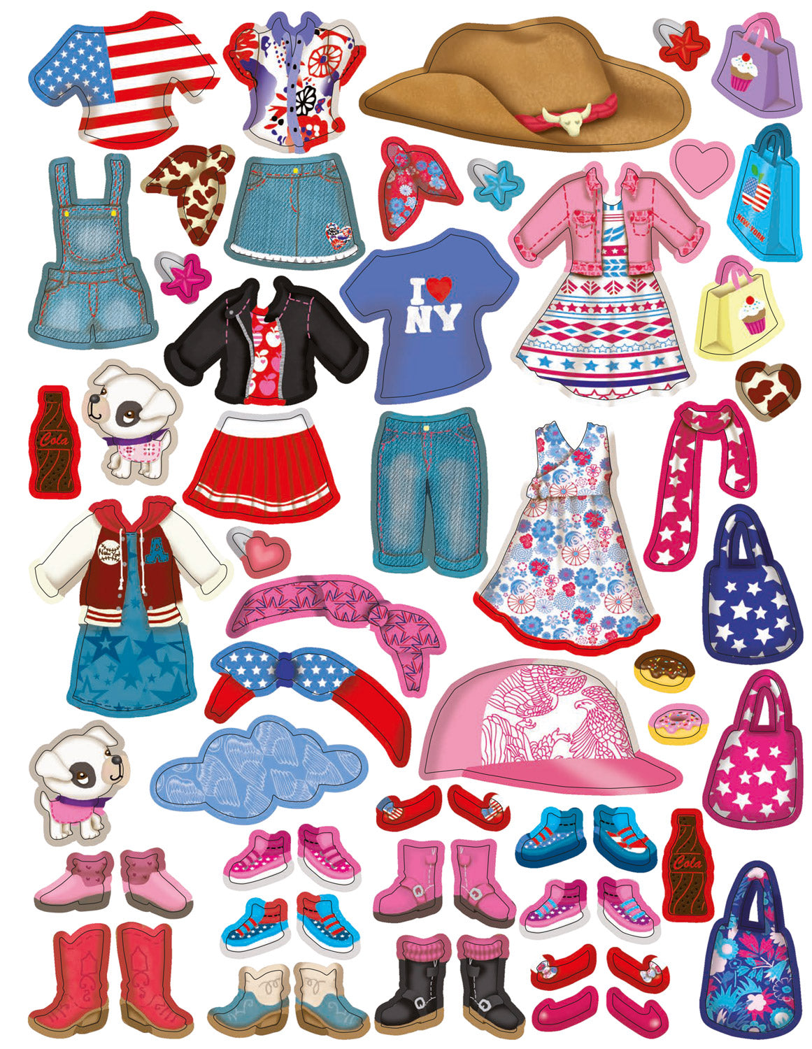 Šaty pre AMY ─ Kniha samolepiek