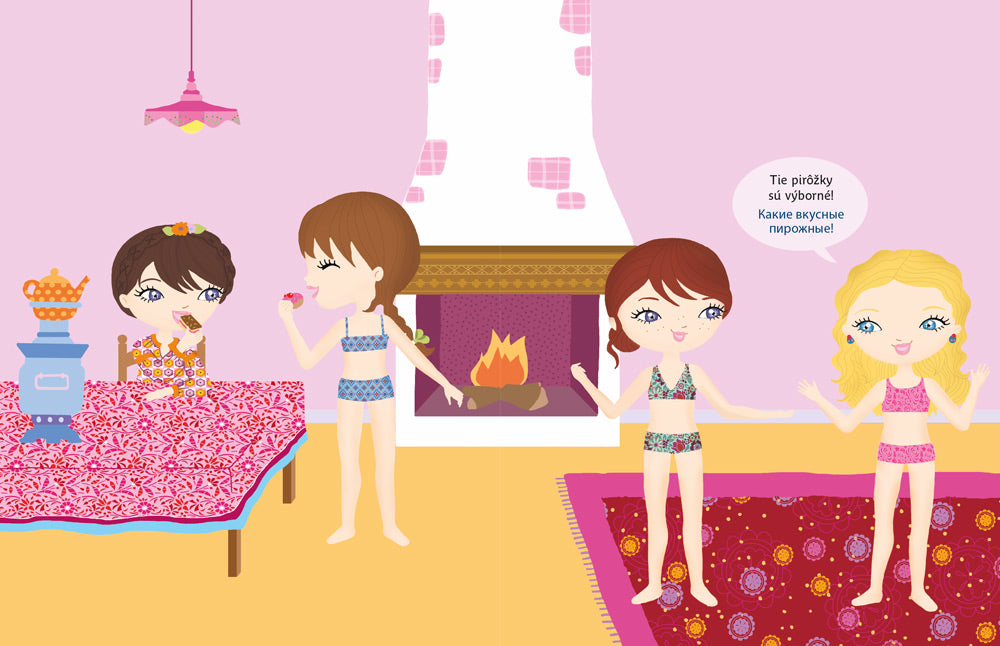 Šaty pre LENU – Kniha samolepiek 