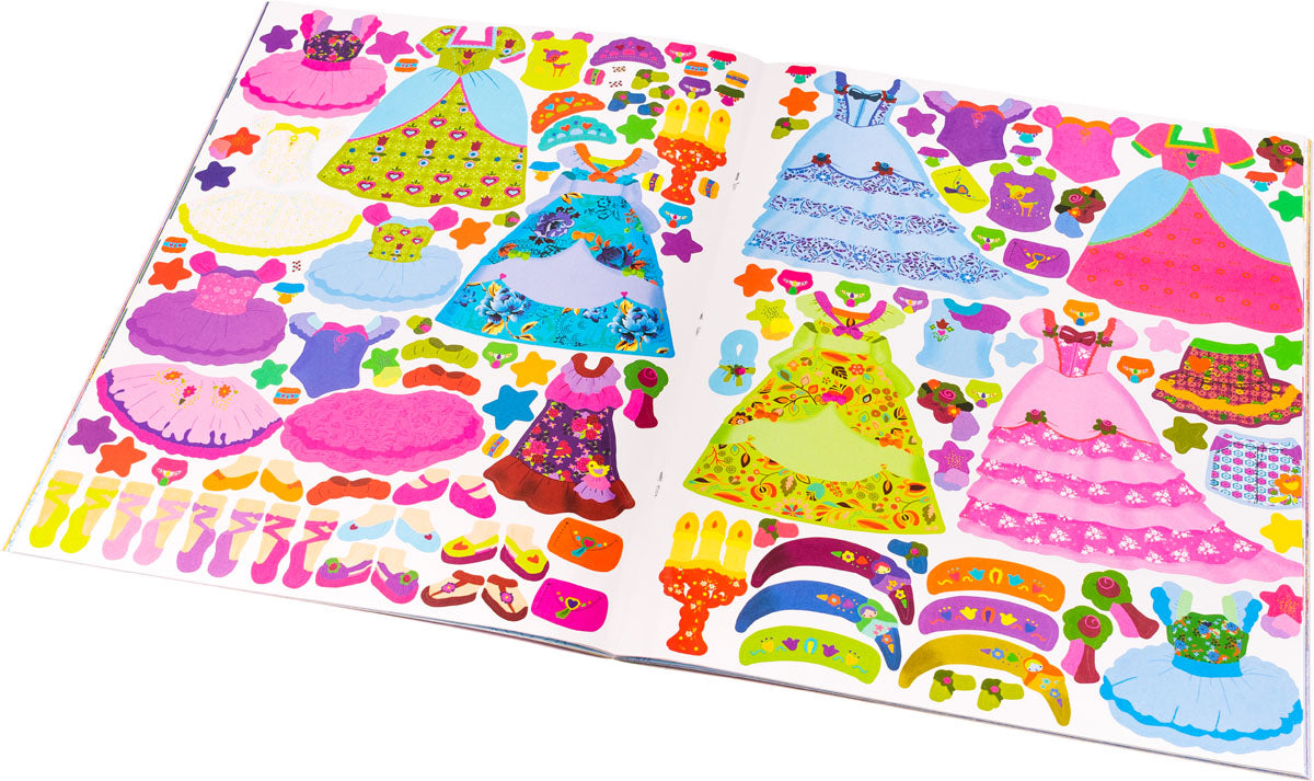 Šaty pre LENU – Kniha samolepiek 