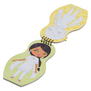 Oblékáme indické panenky AŠNA – Omalovánky