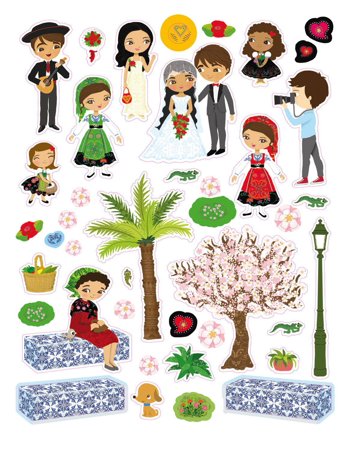 ROSA & LISABON – Mesto plné samolepiek