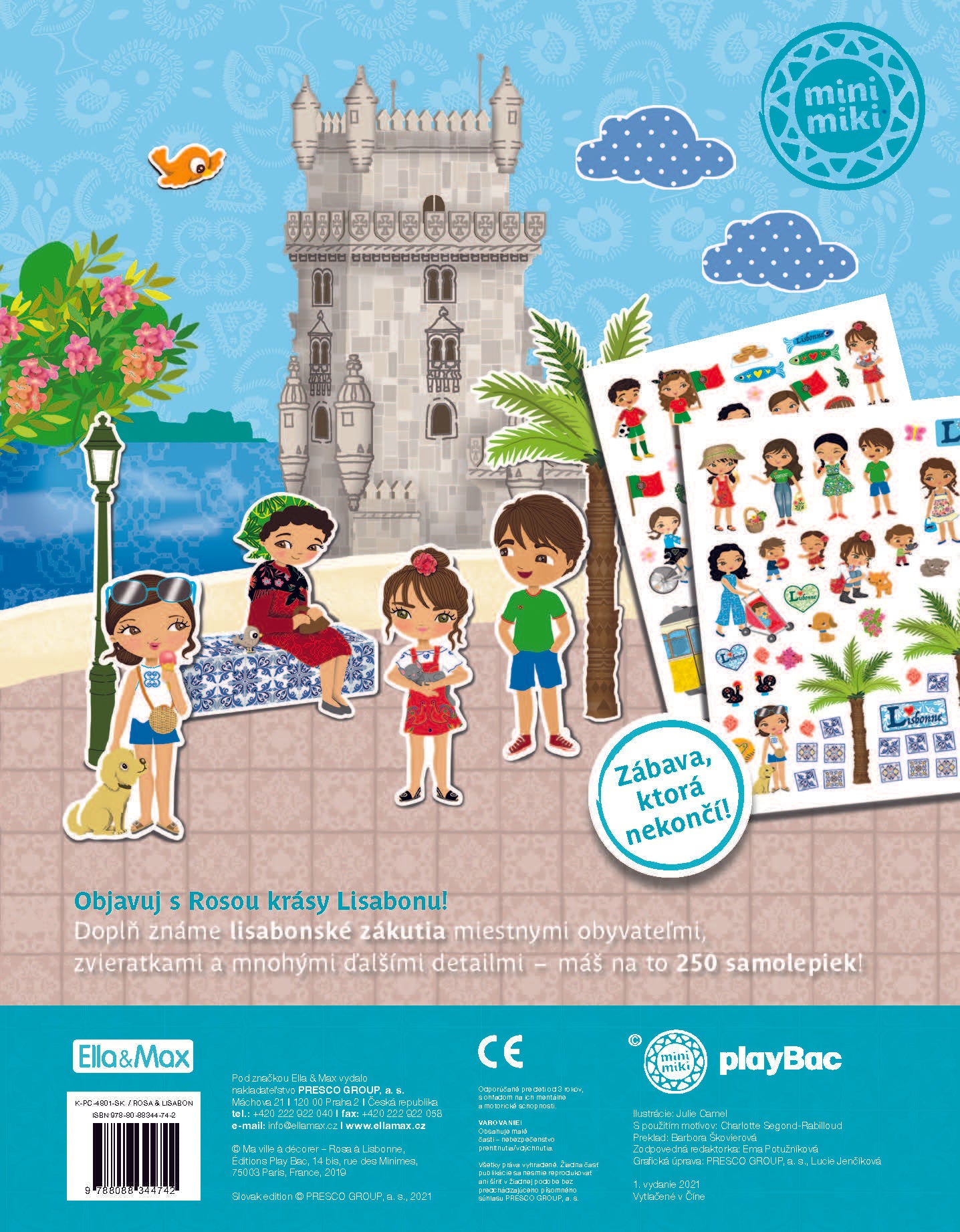 ROSA & LISABON – Mesto plné samolepiek
