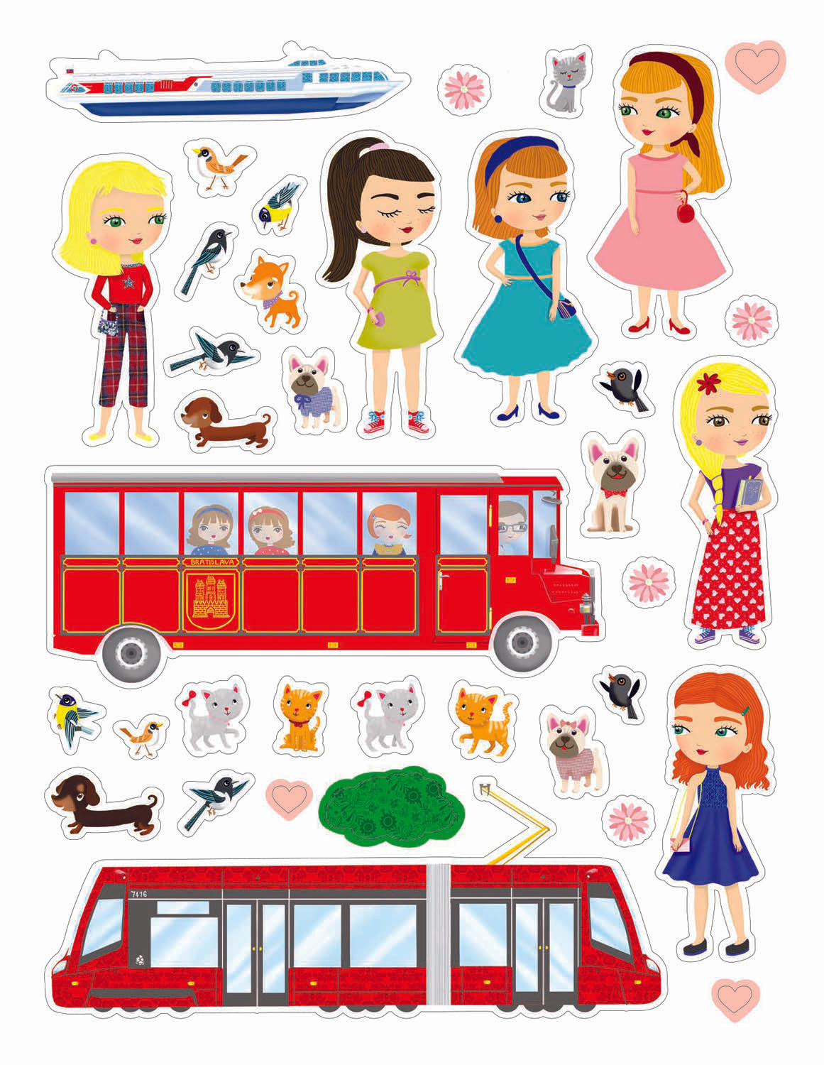 ZUZKA & BRATISLAVA – Mesto plné samolepiek