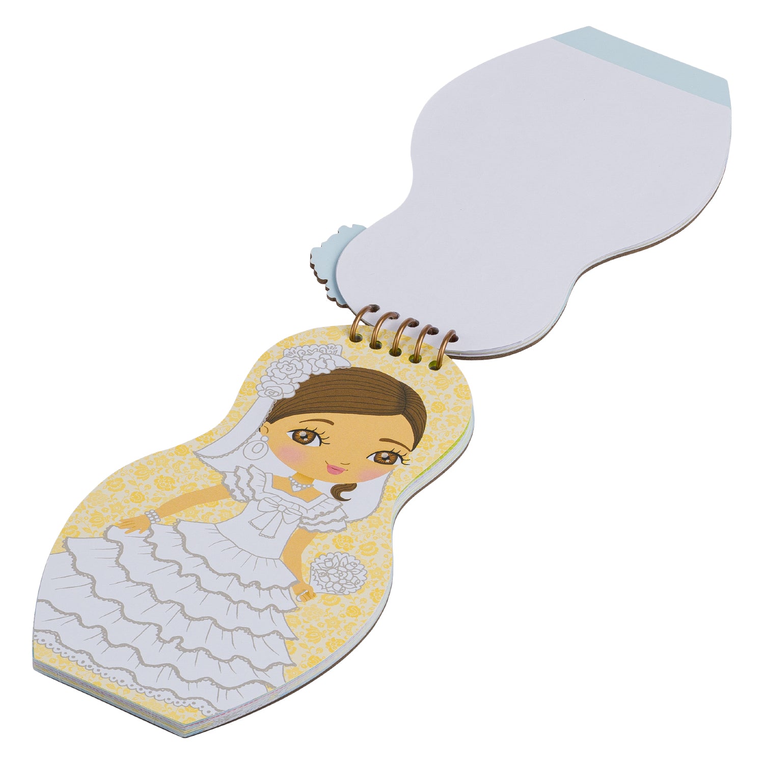 Oblékáme NEVĚSTY z celého světa – Omalovánky