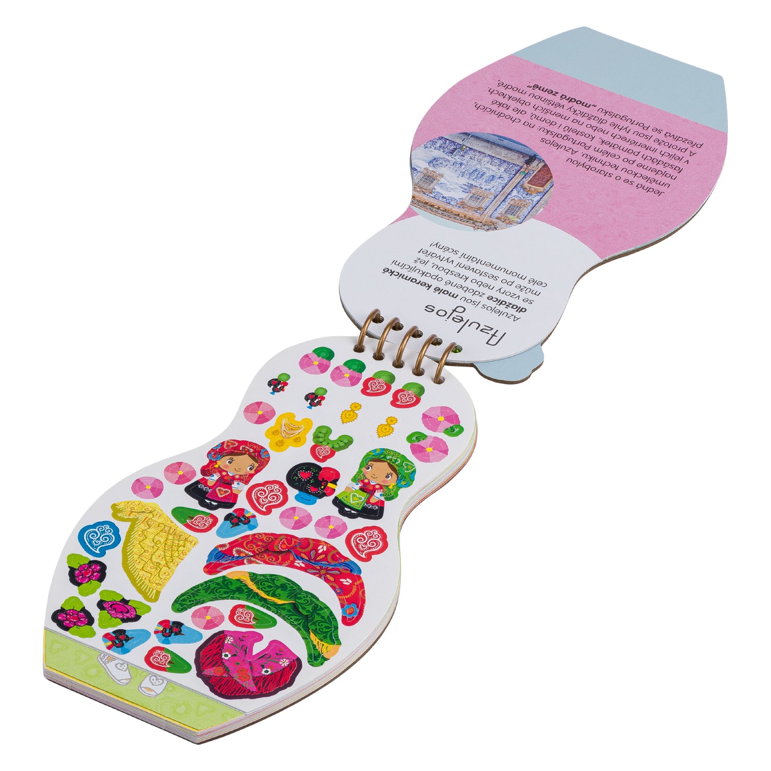 Oblékáme portugalské panenky ROSA – Omalovánky