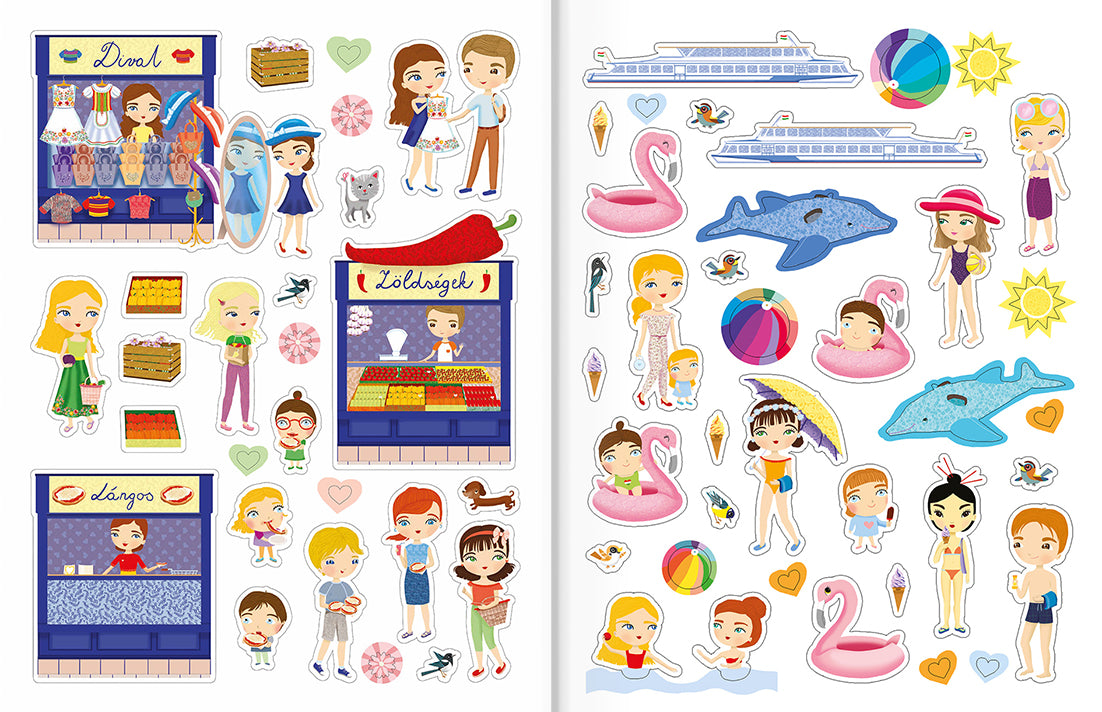 SÁRA & BUDAPEŠŤ – Mesto plné samolepiek