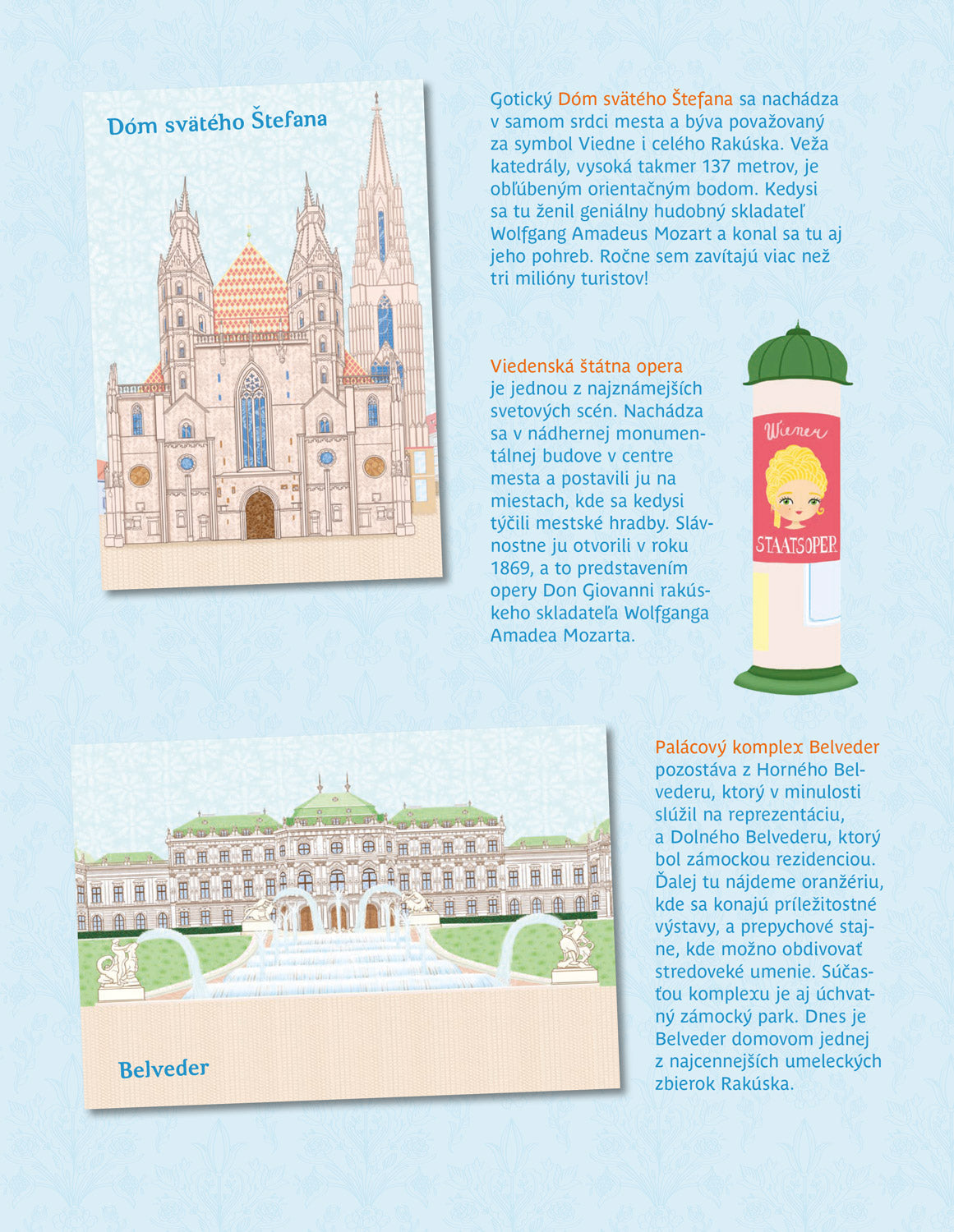 JULIA & VIEDEŇ – Mesto plné samolepiek