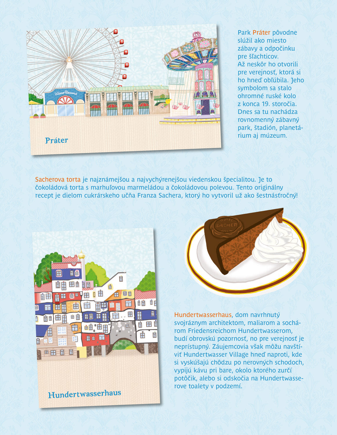 JULIA & VIEDEŇ – Mesto plné samolepiek