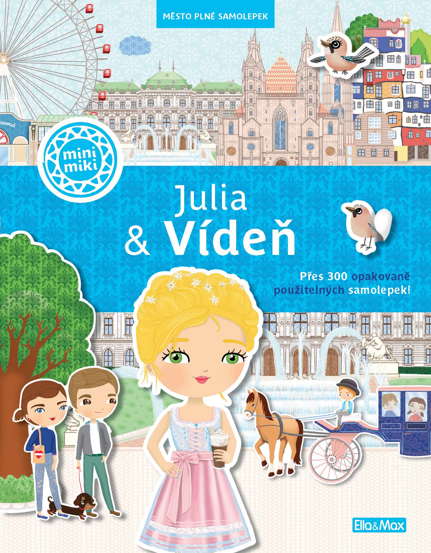 JULIA & VÍDEŇ – Město plné samolepek