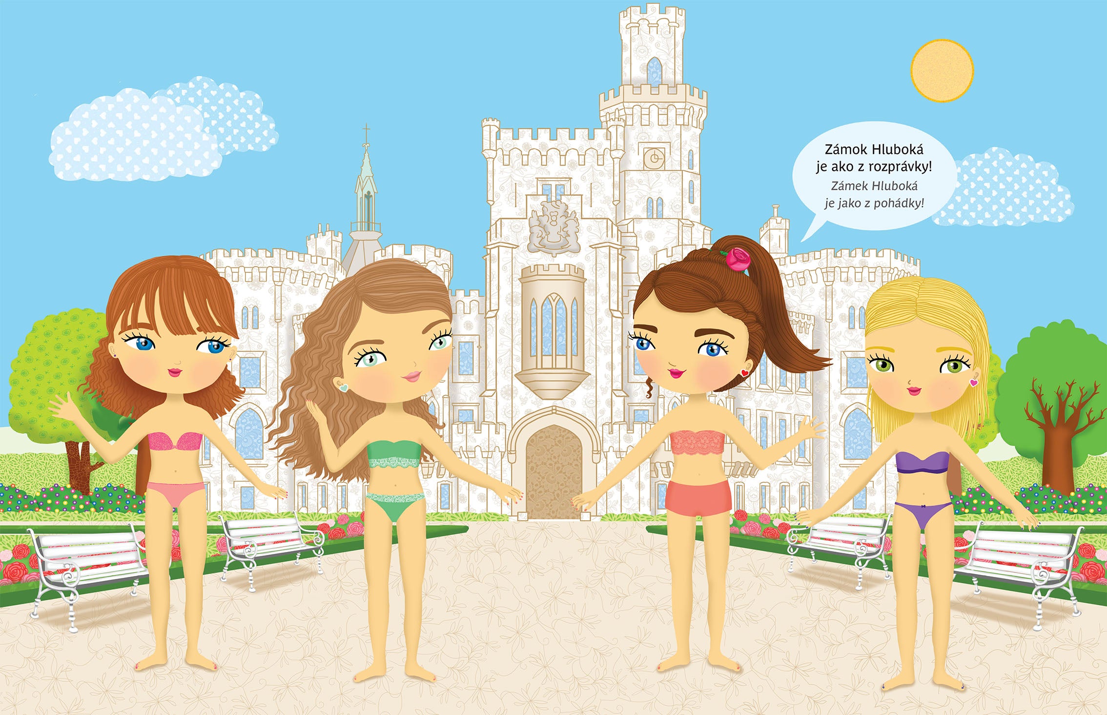 Šaty pre TEREZKU ─ Kniha samolepiek