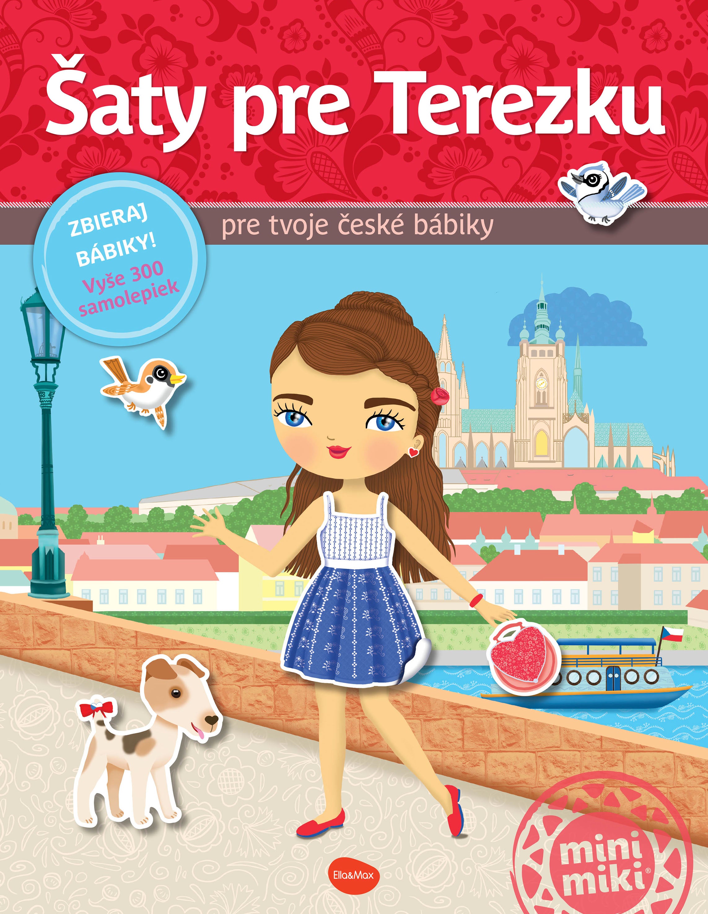 Šaty pre TEREZKU ─ Kniha samolepiek