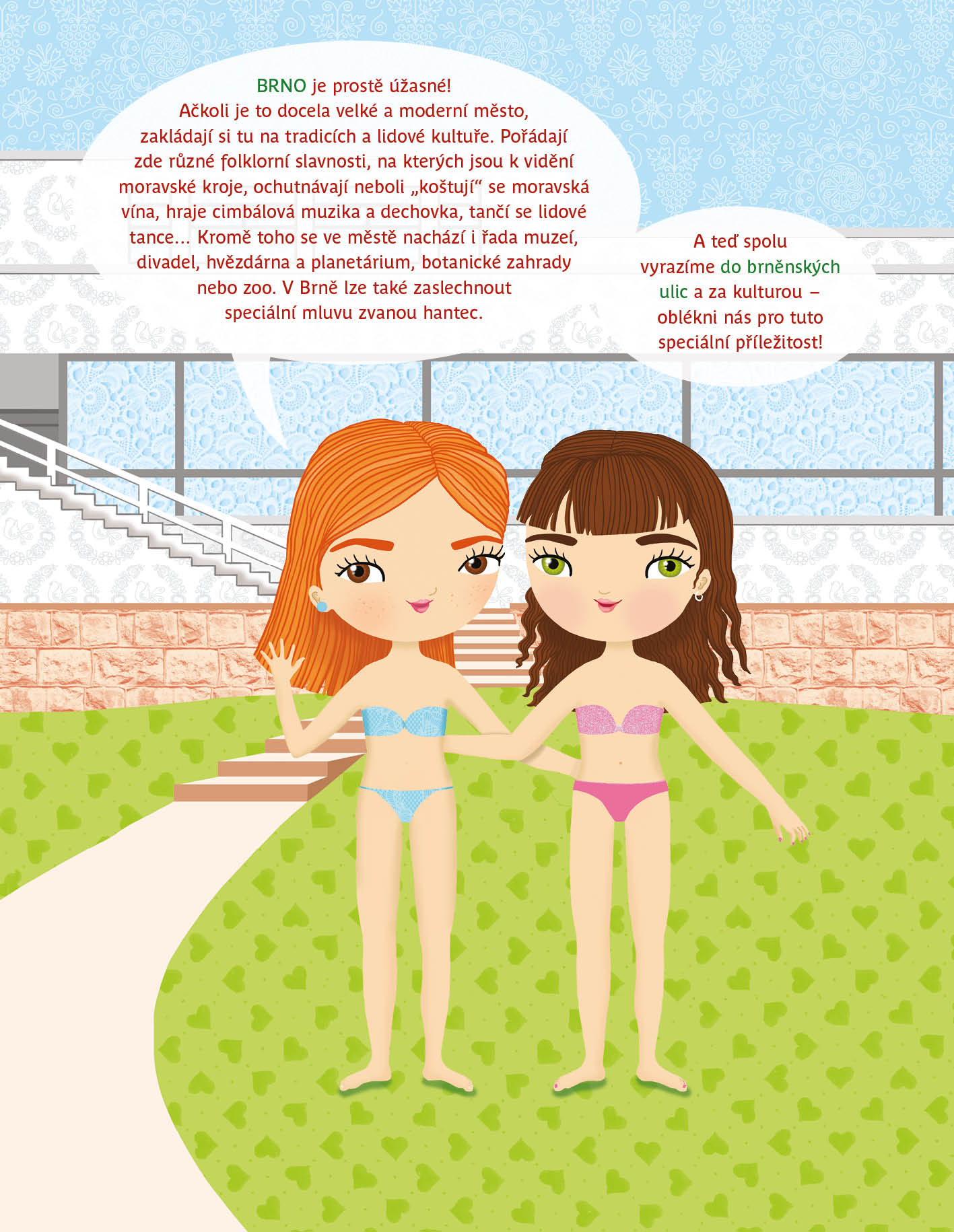 NATÁLKA & BRNO ─ Město plné samolepek