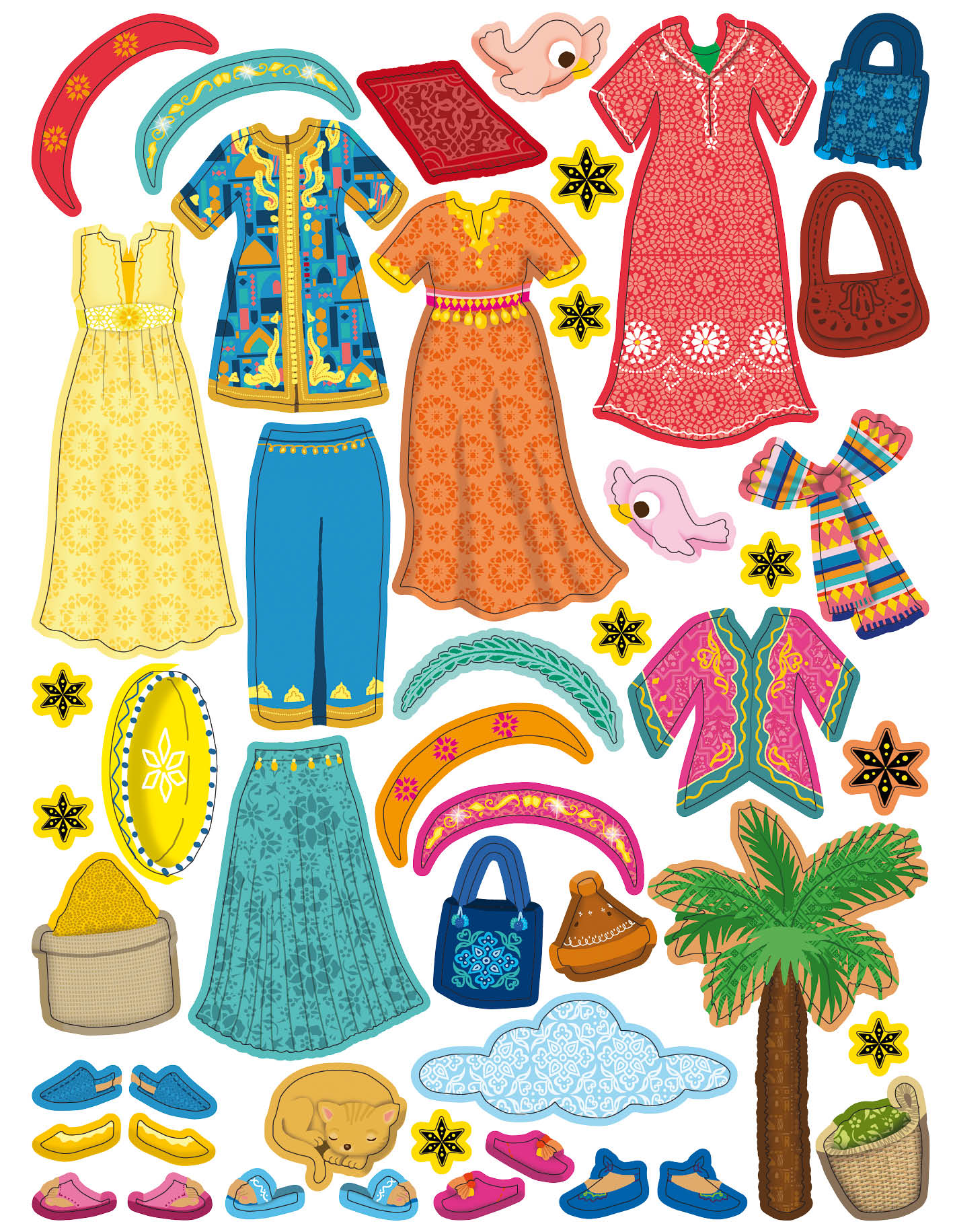 Šaty pre LOUNU – Kniha samolepiek