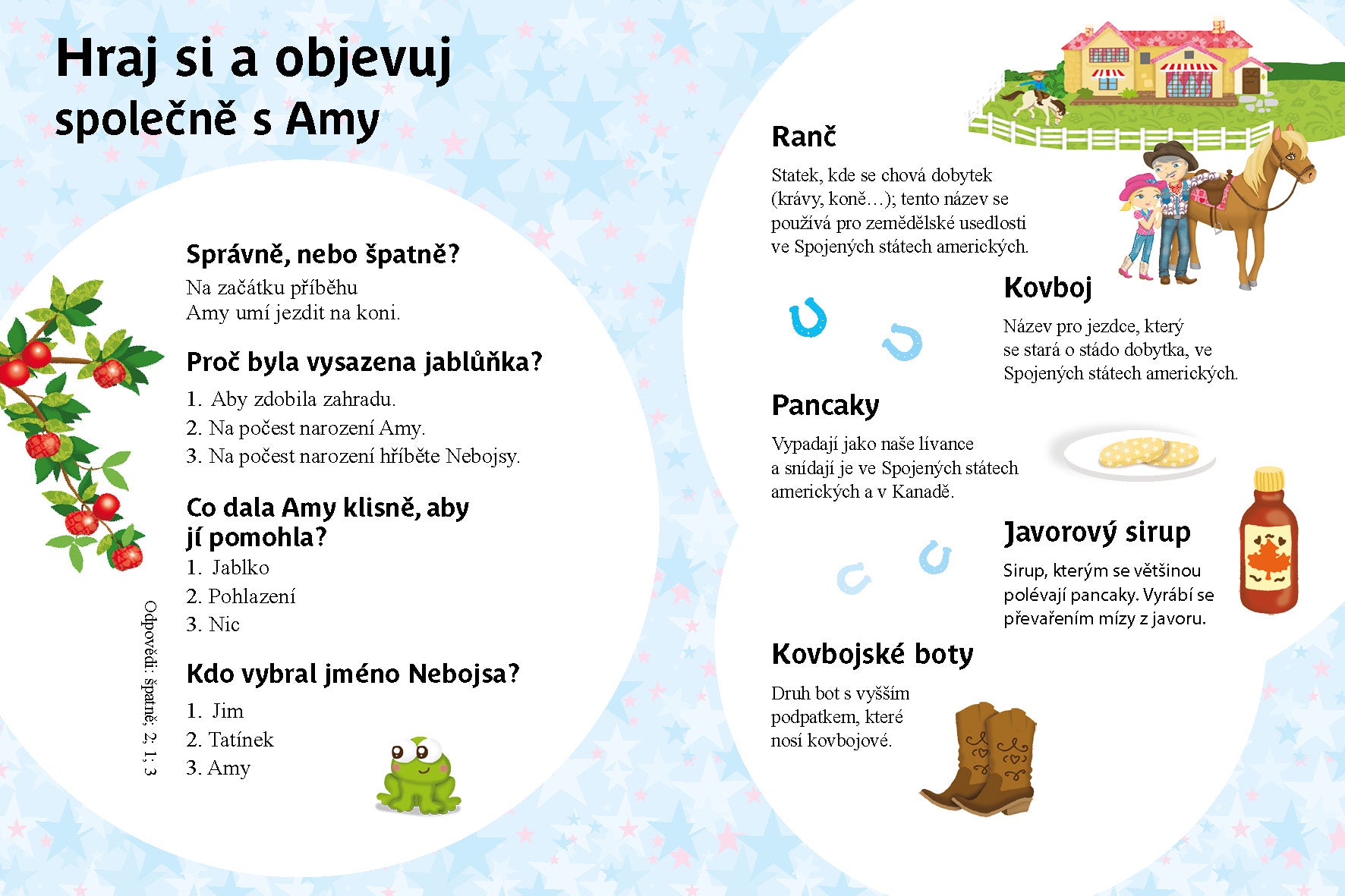 AMY A JEJÍ HŘÍBÁTKO ─ Příběhy pro nejmenší