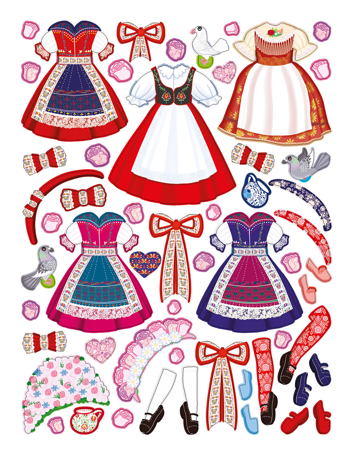 Šaty pre NATÁLKU ─ Kniha samolepiek