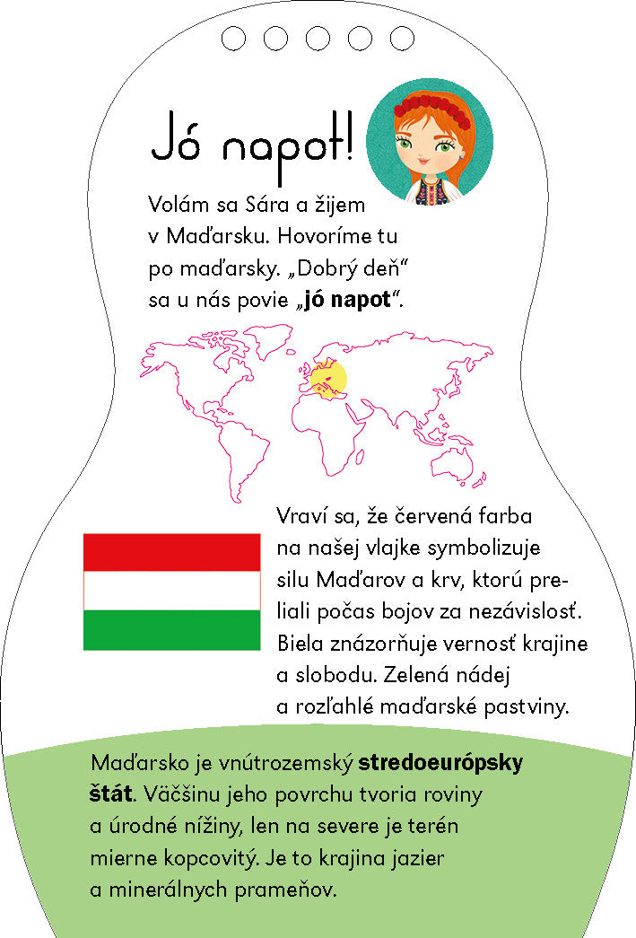 Obliekame maďarské bábiky SÁRA – Maľovanky