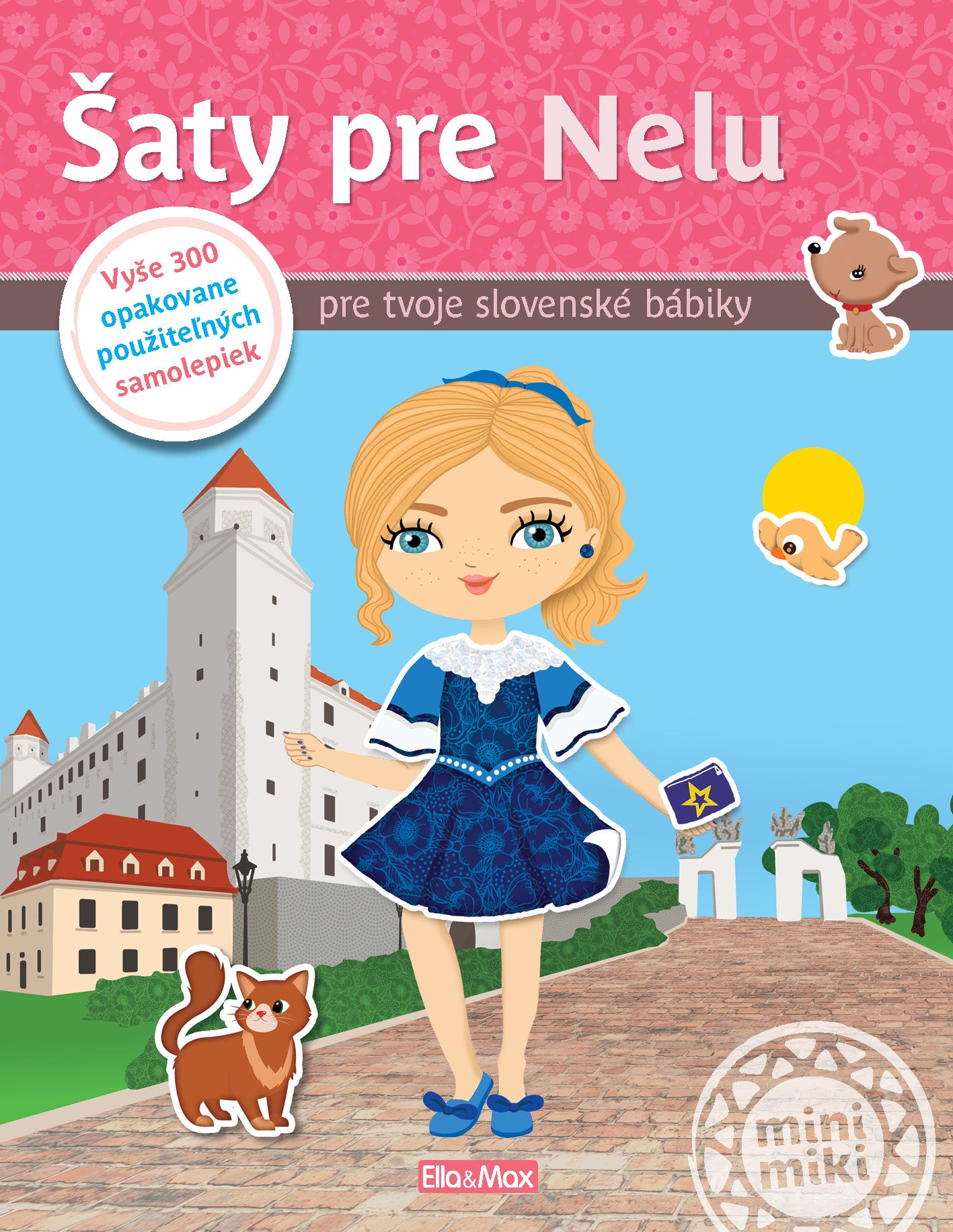 Šaty pre NELU ─ Kniha samolepiek