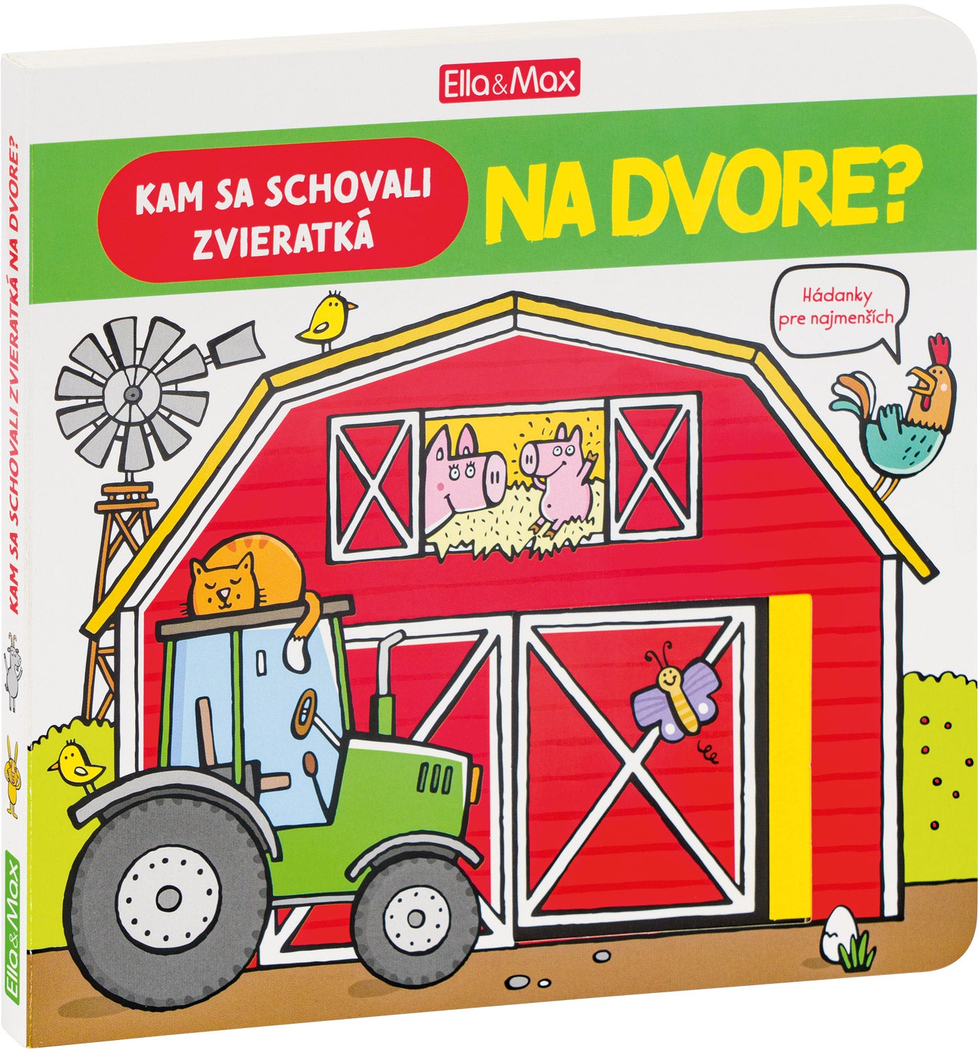 Kam sa schovali ZVIERATKÁ NA DVORE – Hádanky pre najmenších