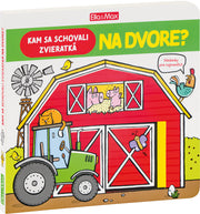 Kam sa schovali ZVIERATKÁ NA DVORE – Hádanky pre najmenších