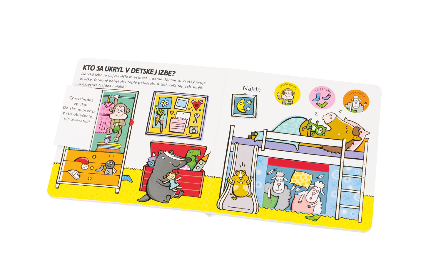 Kam sa schovali ZVIERATKÁ V DOME – Hádanky pre najmenších