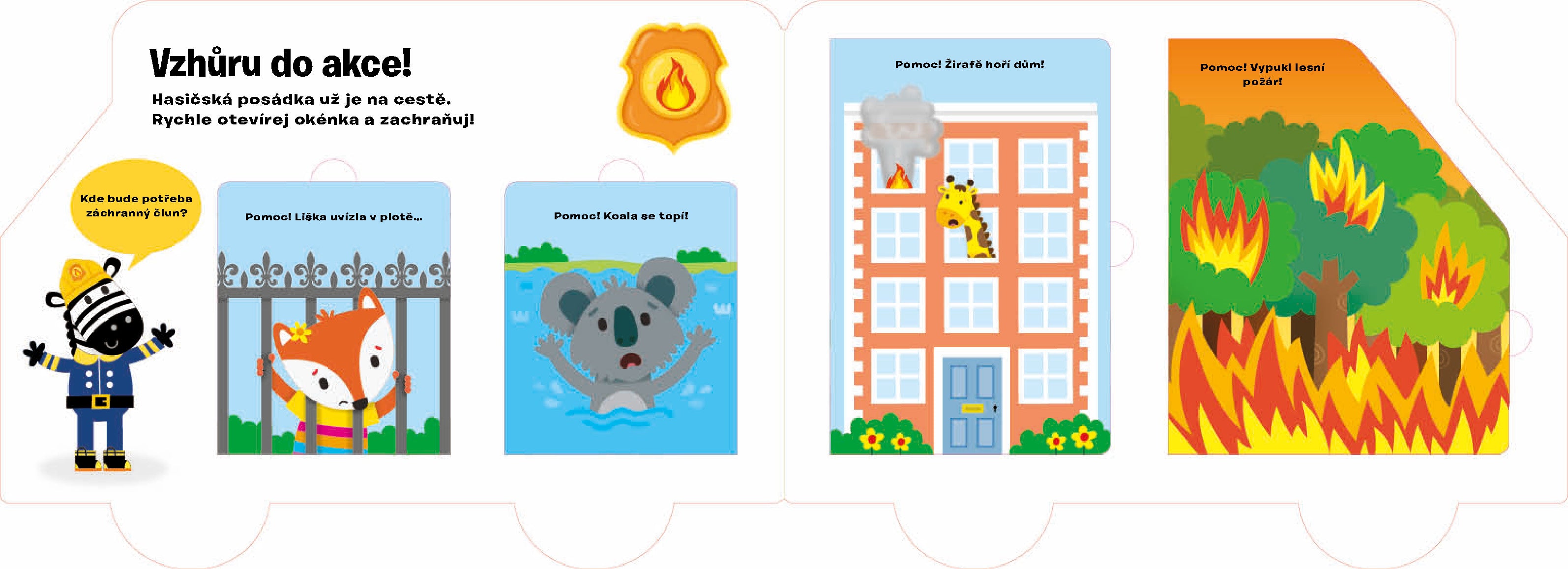 JEDEME! HASIČI – Obrázková školička pro nejmenší