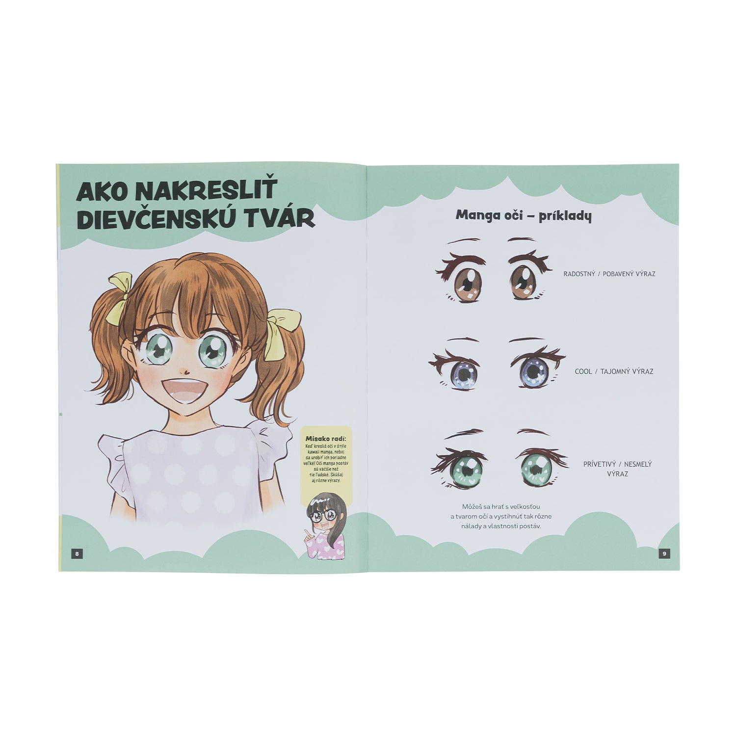 Ako kresliť KAWAII MANGA: POSTAVY – Krok za krokom s MISAKO