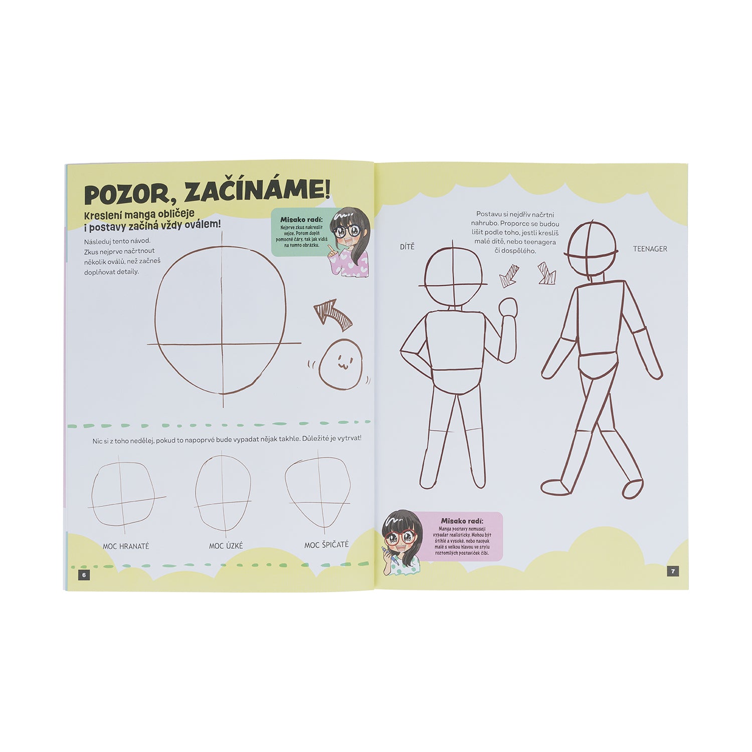 Jak kreslit KAWAII MANGA: POSTAVY – Krok za krokem s MISAKO
