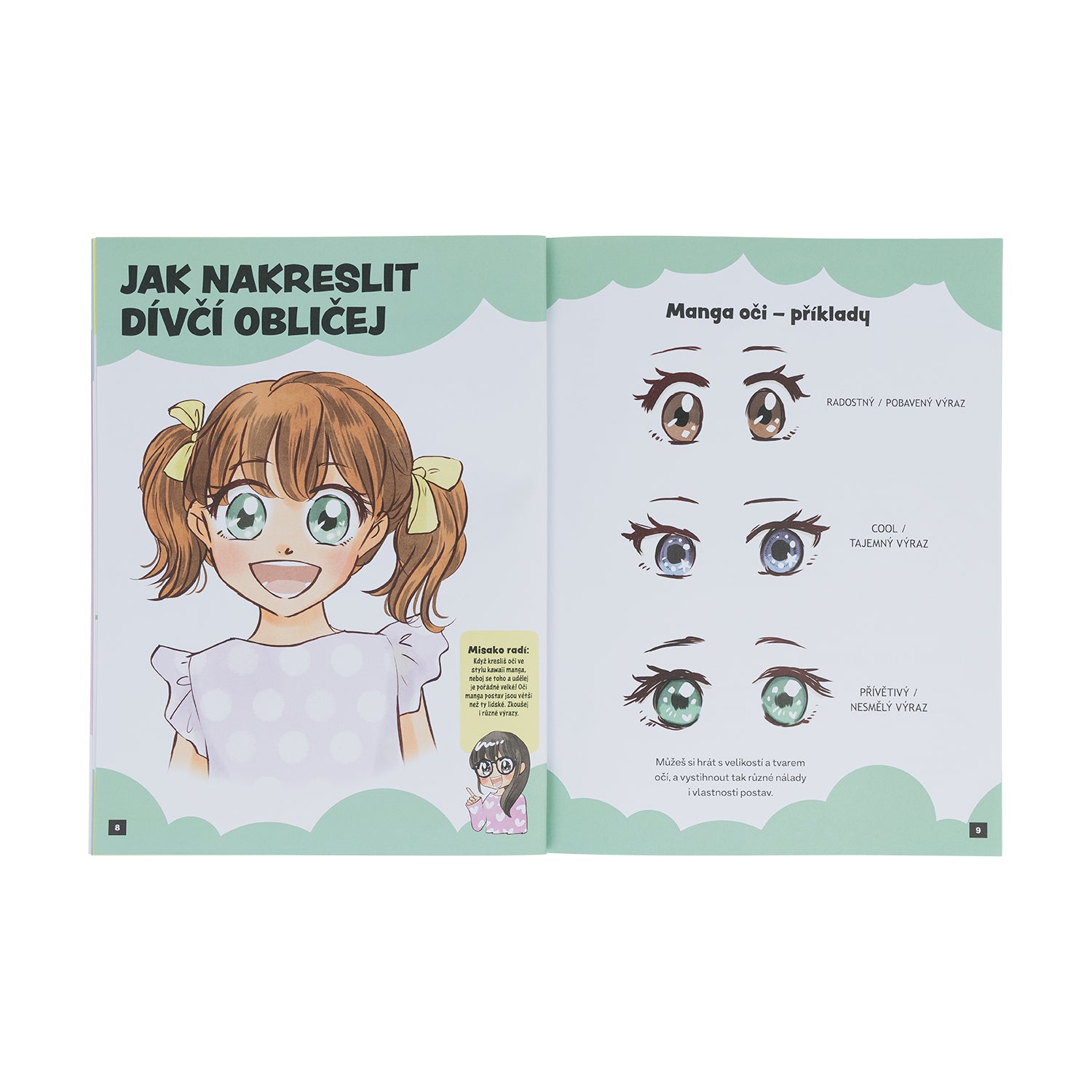 Jak kreslit KAWAII MANGA: POSTAVY – Krok za krokem s MISAKO