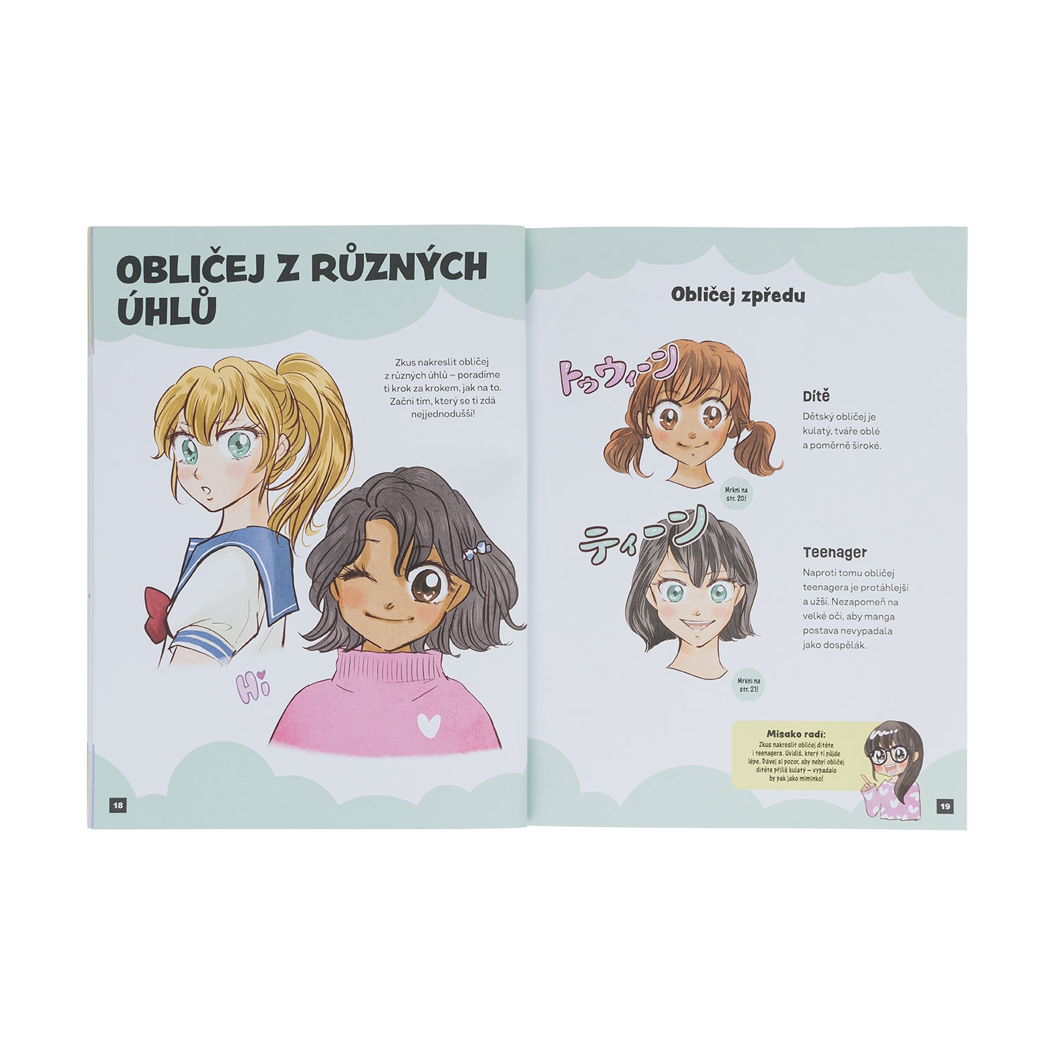 Jak kreslit KAWAII MANGA: POSTAVY – Krok za krokem s MISAKO