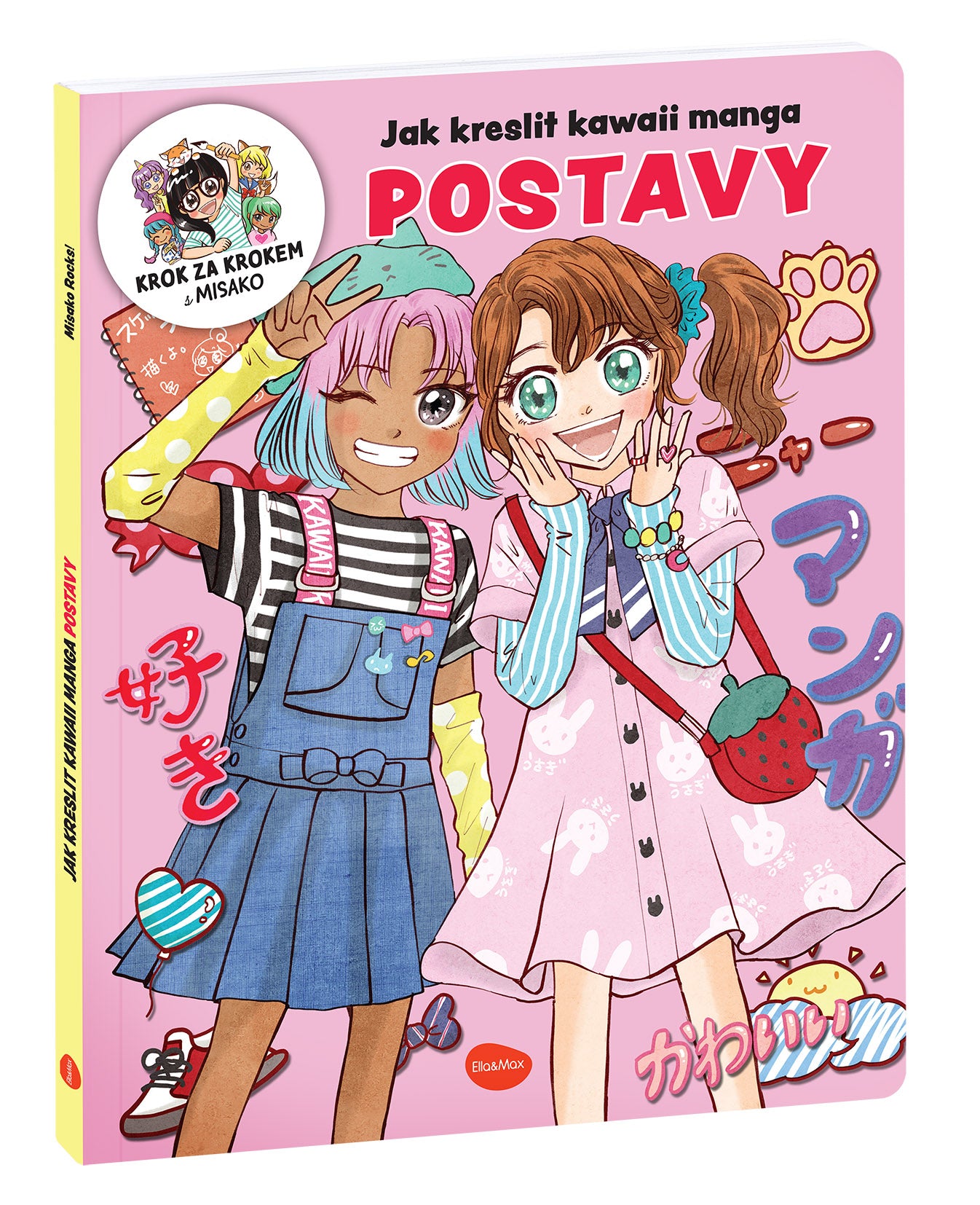 Jak kreslit KAWAII MANGA: POSTAVY – Krok za krokem s MISAKO