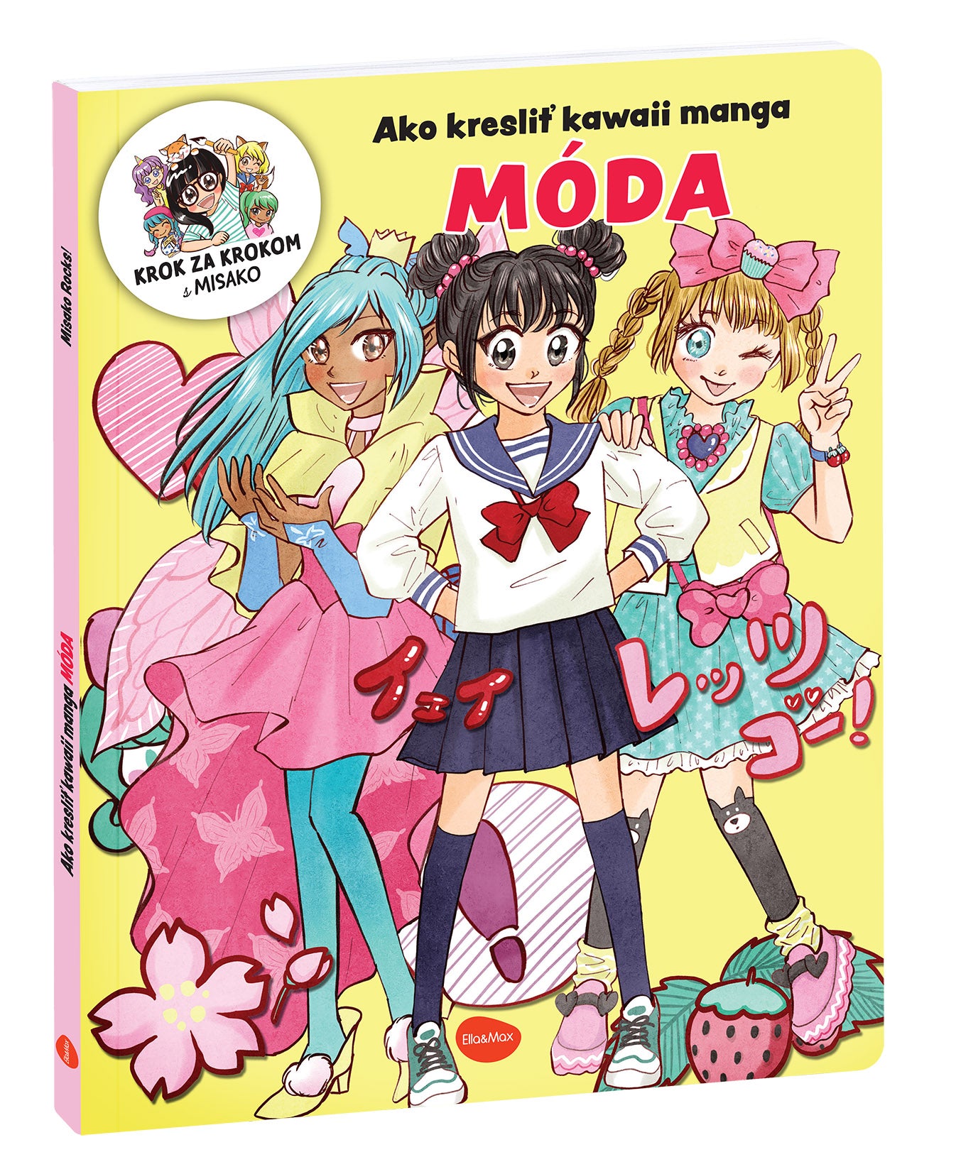 Jako kresliť KAWAII MANGA: MÓDA – Krok za krokom s MISAKO
