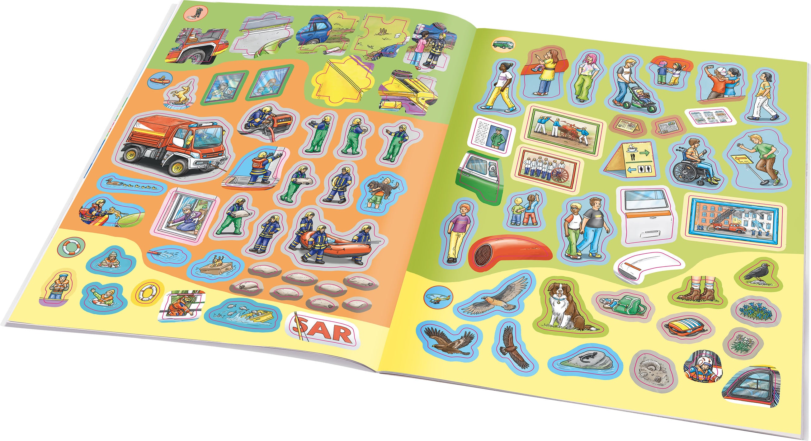 Můj první samolepkový sešit – ZÁSAHOVÁ VOZIDLA