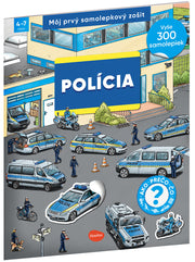 Môj prvý samolepkový zošit – POLÍCIA