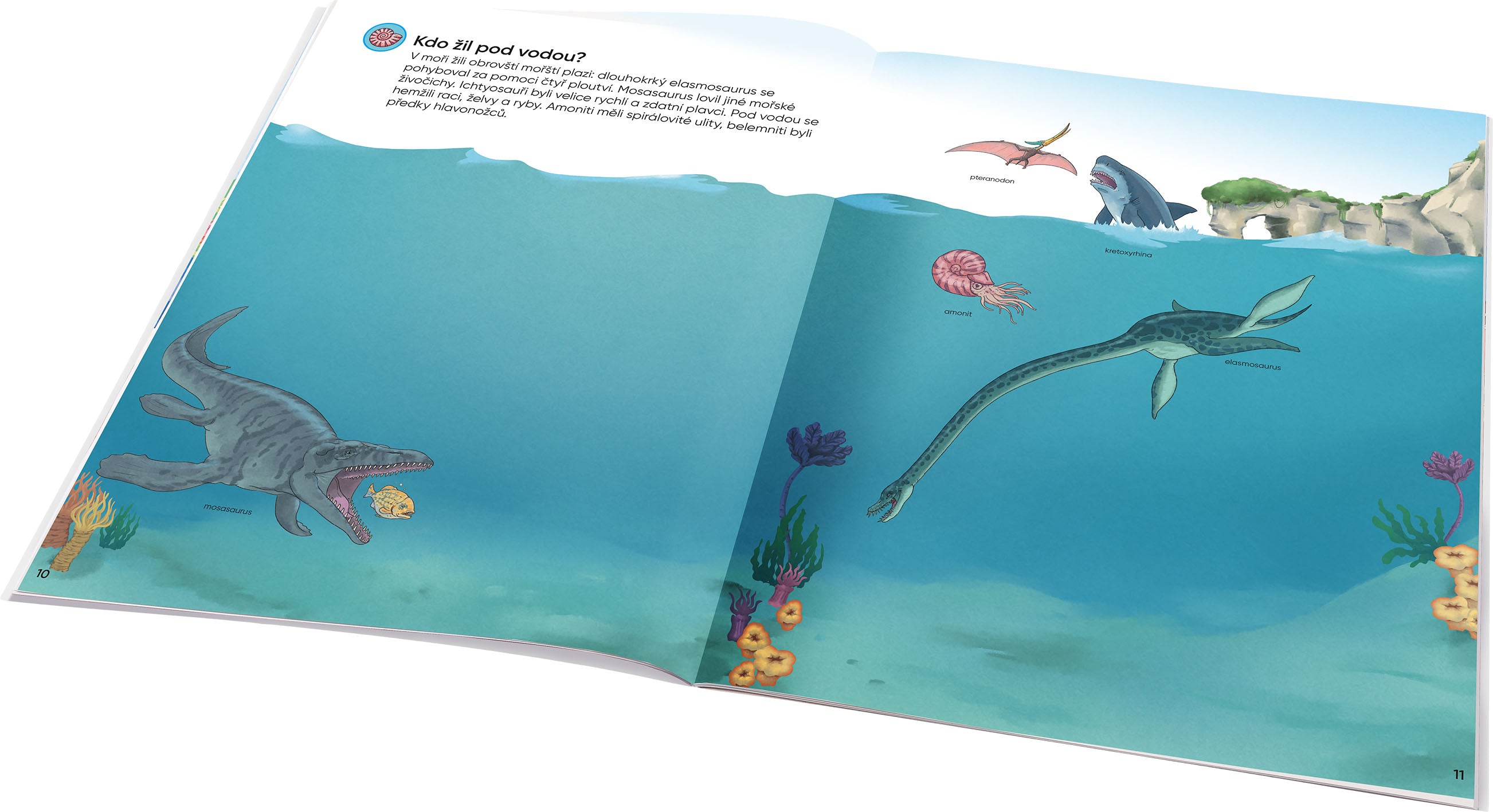 Můj první samolepkový sešit – DINOSAUŘI