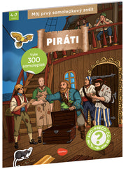 Môj prvý samolepkový zošit – PIRÁTI