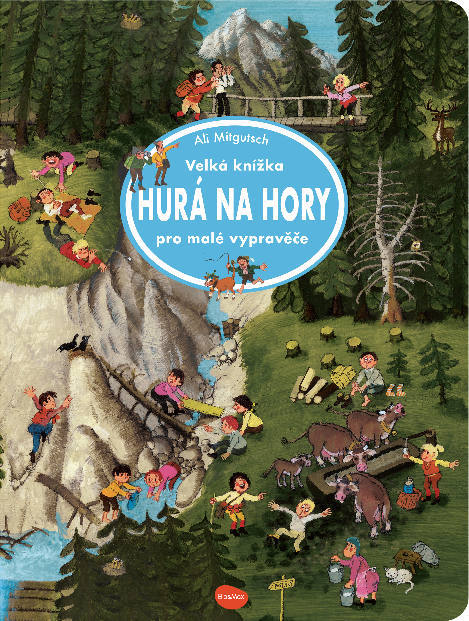 Velká knížka HURÁ NA HORY pro malé vypravěče