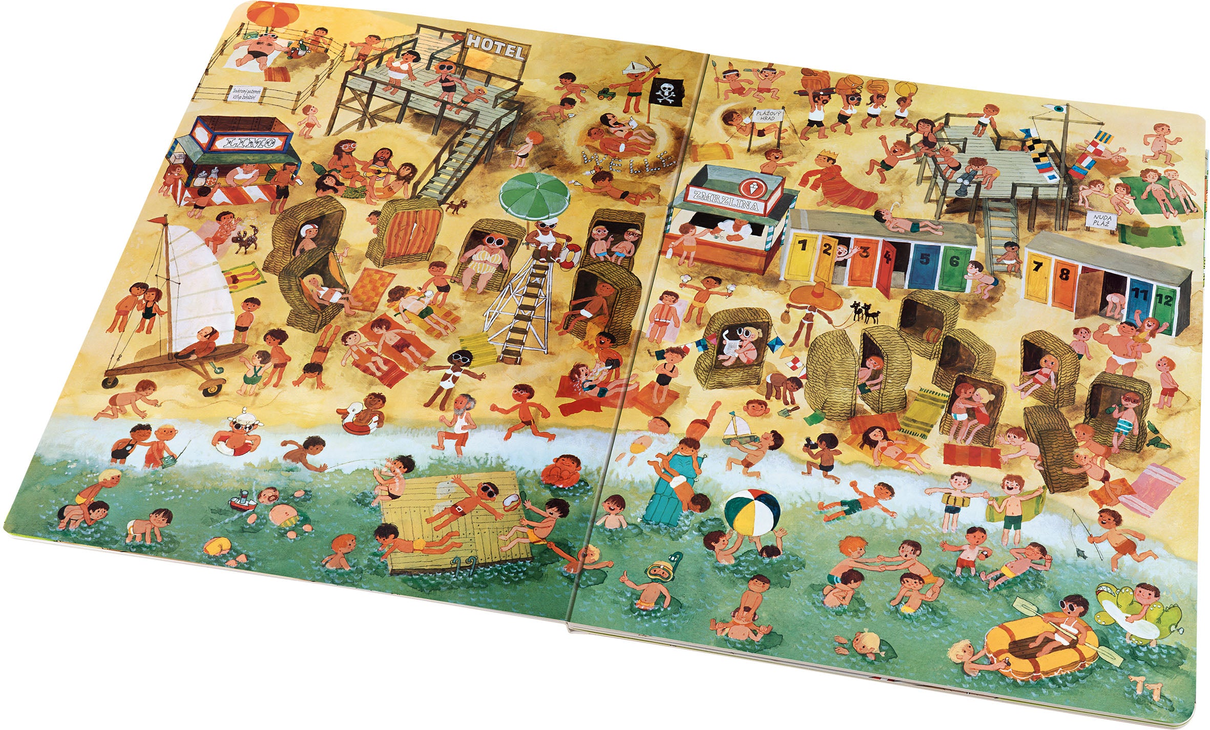 Velká knížka HURÁ K VODĚ pro malé vypravěče